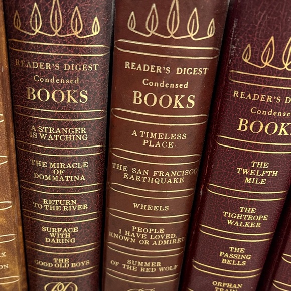 Classic Brown Hardcover vintage Book collection - mostly readers digest 47 books - Picture 4 of 12